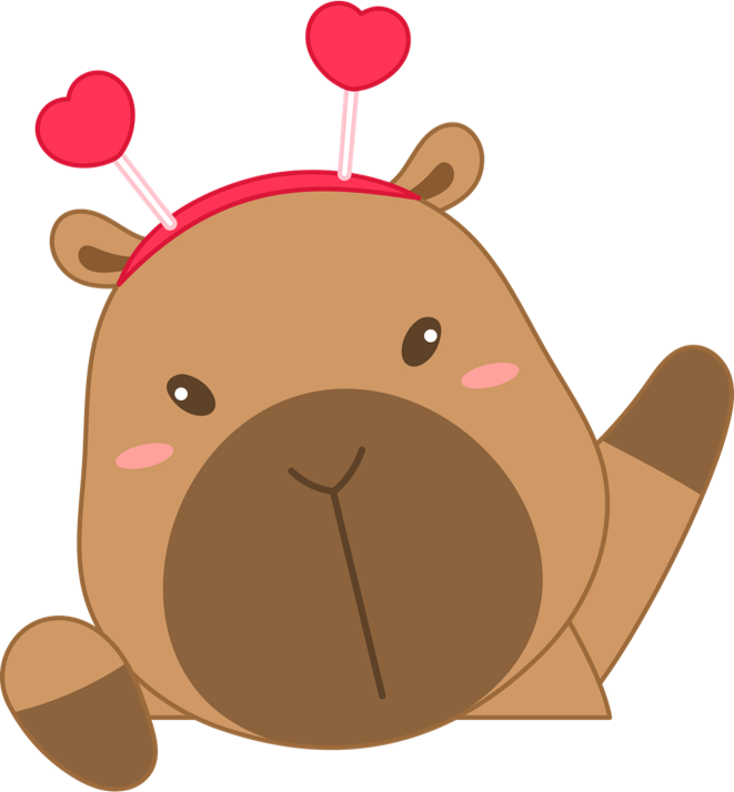 Otter waving